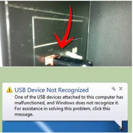 USB Device Not Recognized problem Data Recovery